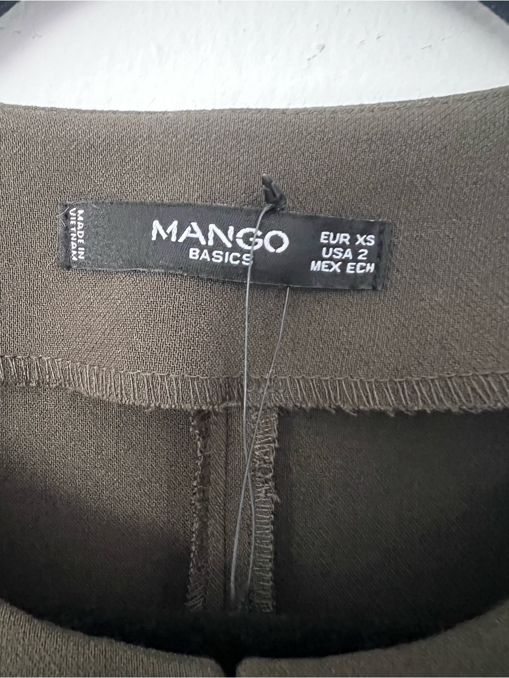 Mango Split Neck Shift Dress - Picture 3 of 7
